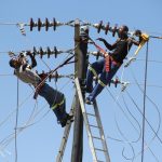 power distribution lines