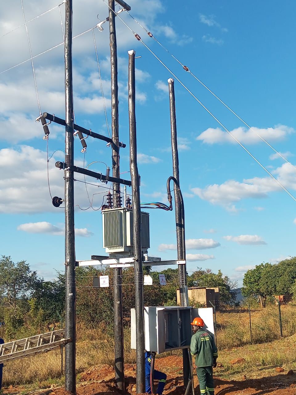 High voltage line